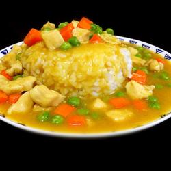 印度咖喱鸡丁饭的做法[图]