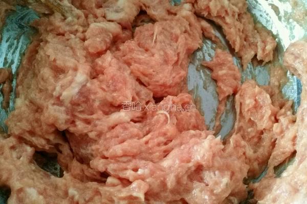 猪肉白菜饺子的做法图解4