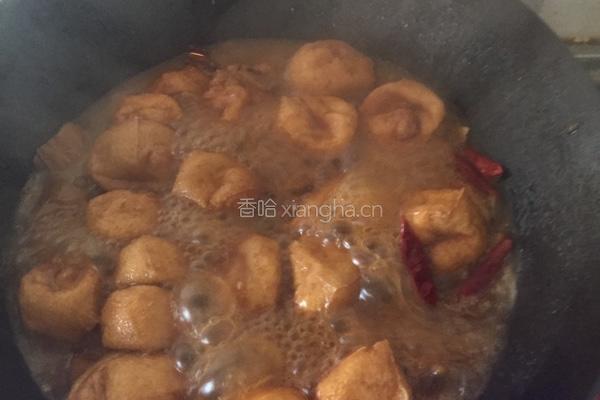 油豆腐炖肉的做法图解4