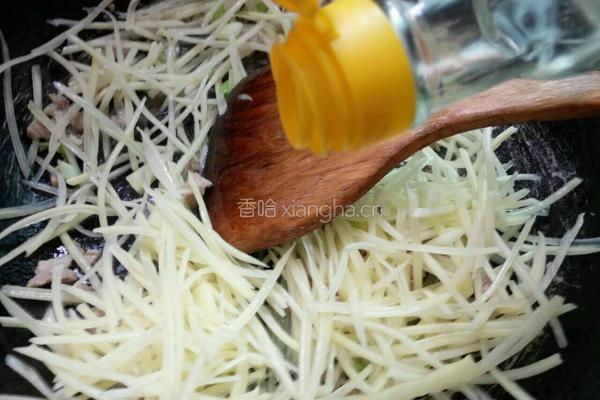 肉炒土豆丝的做法图解9