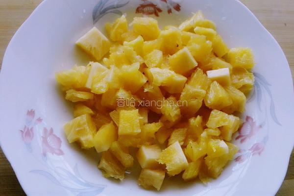 超简易菠萝派的做法图解2
