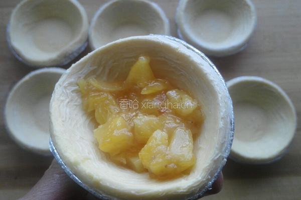 超简易菠萝派的做法图解8