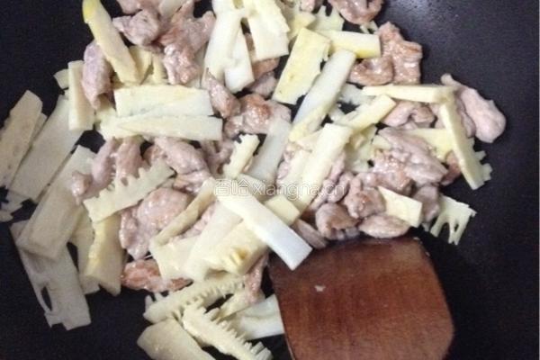 春笋小炒肉的做法图解6