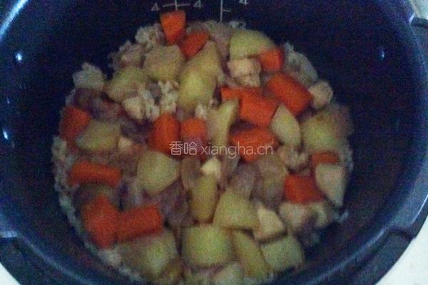 电饭煲焖饭的做法图解13