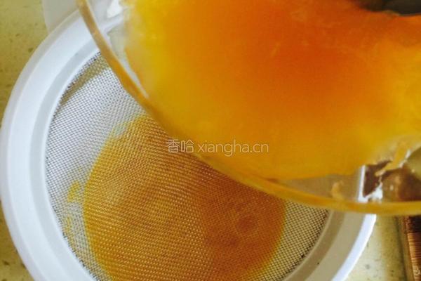 鲜橙蒸蛋的做法图解9