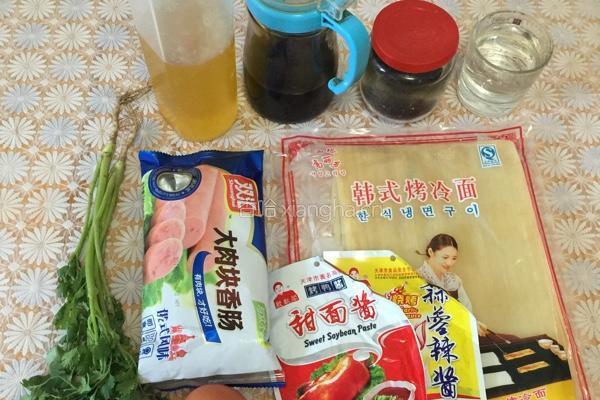 街头烤冷面的做法图解1