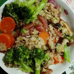 腊肠煲仔饭的做法[图]