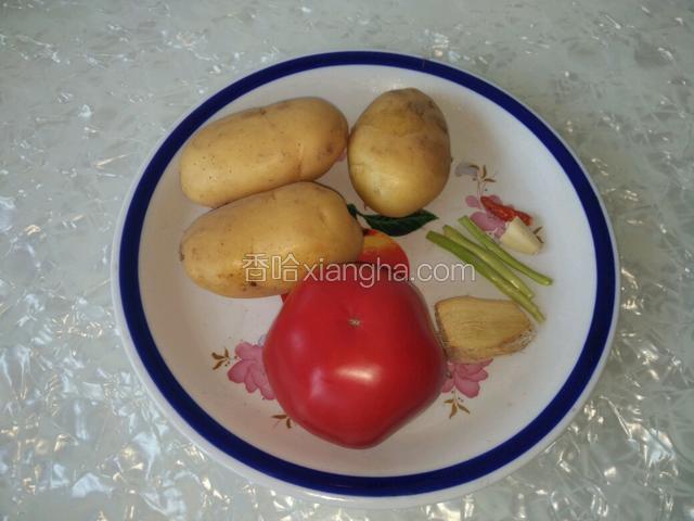 准备好食材
