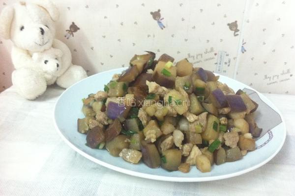 肉炒茄子的做法图解8