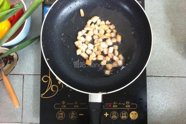 肉炒茄子的做法图解3