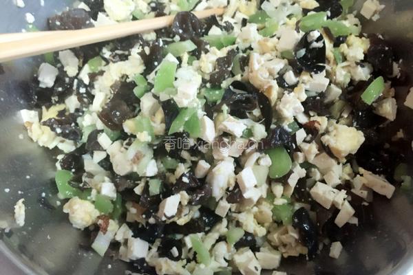 素饺子馅的做法图解6