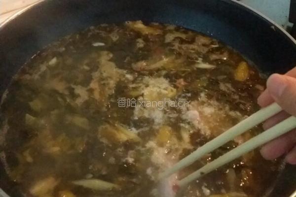 酸菜鱼的做法图解5