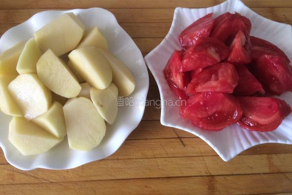 西红柿土豆炖牛肉的做法图解7