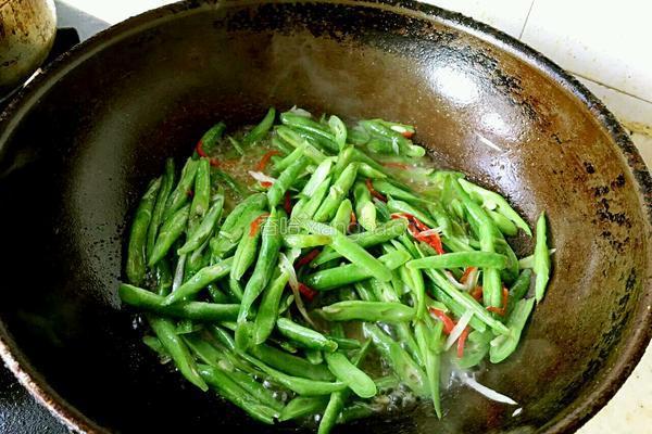 清炒豆角的做法图解6