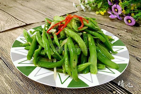 清炒豆角的做法图解8