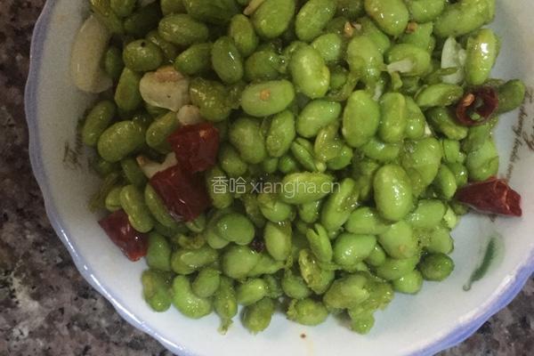 麻辣毛豆的做法图解4
