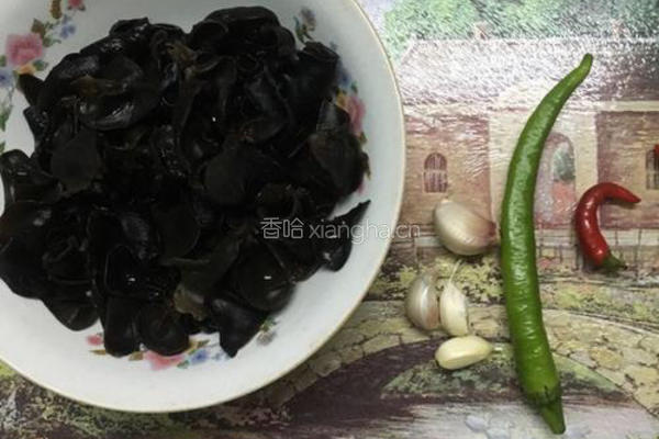 凉拌木耳的做法图解2