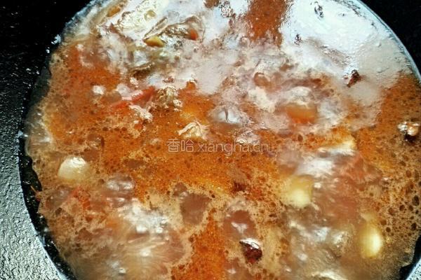 土豆烧牛腩的做法图解8