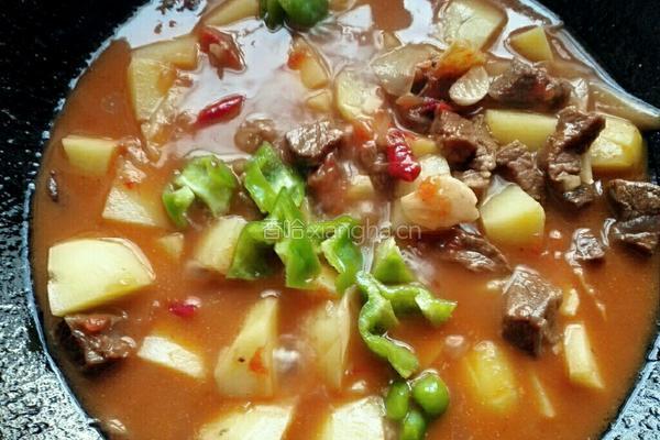 土豆烧牛腩的做法图解10