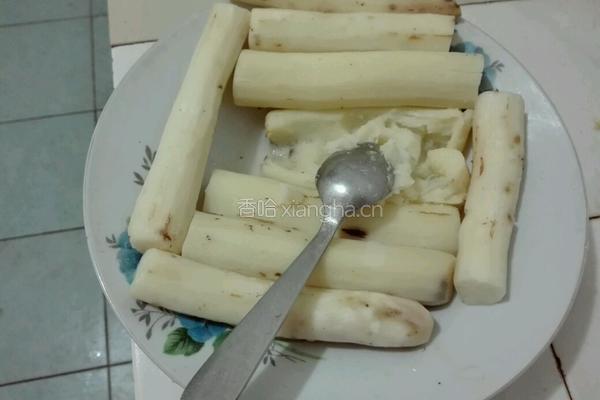 蒸山药的做法图解3