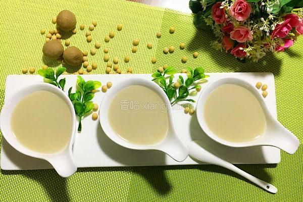 红枣桂圆豆浆的做法图解4
