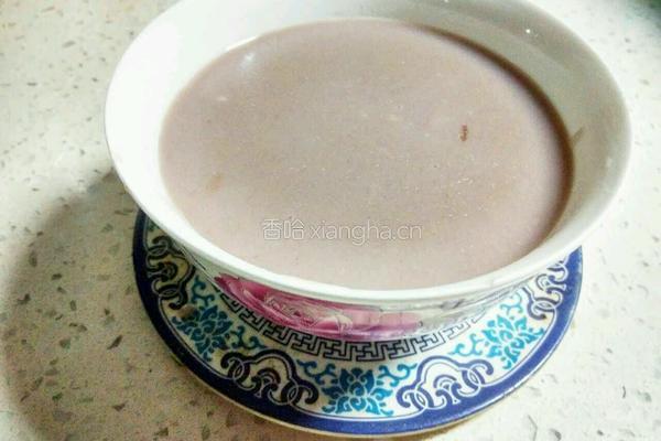 红豆麦片米糊的做法图解6