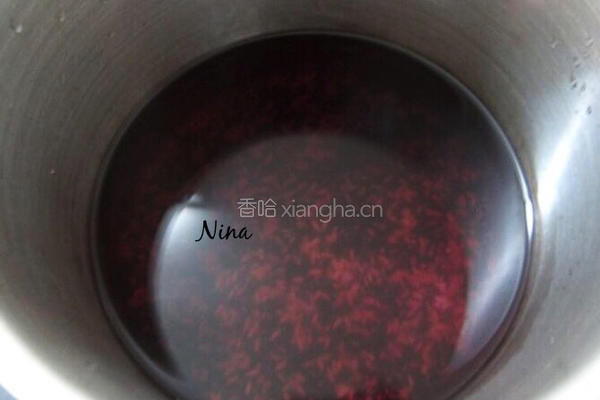 黑米粥的做法图解3