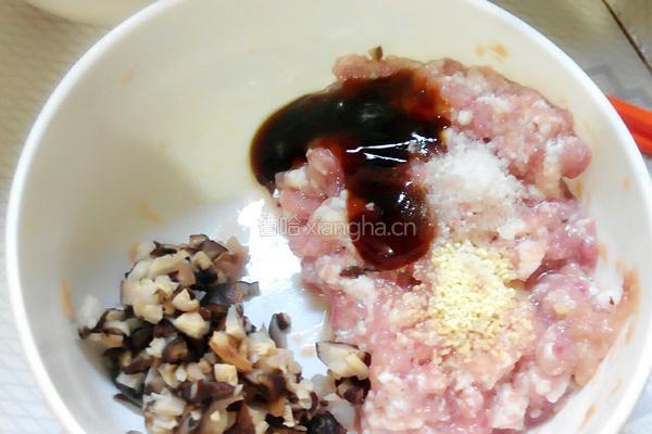 苦瓜蒸肉的做法图解2