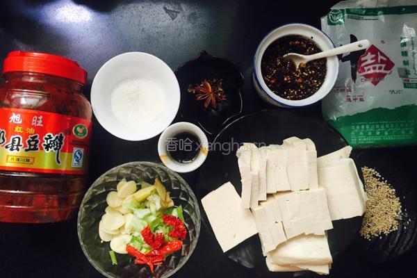 家常炒豆腐的做法图解1