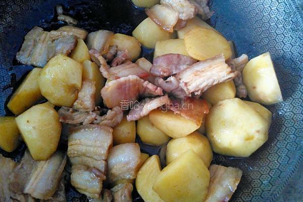 土豆烧肉的做法图解9