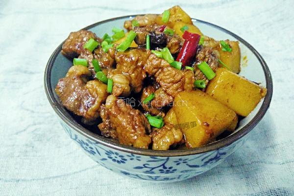 土豆烧肉的做法图解16