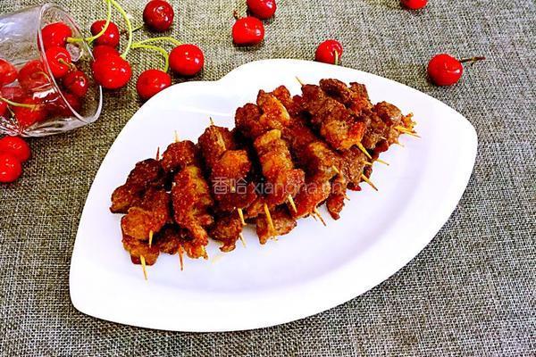 牙签烤羊肉的做法图解7