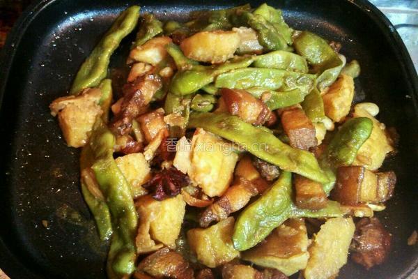 土豆炖五花肉豆角的做法图解9