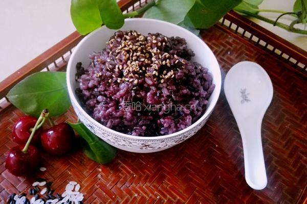 黑米饭的做法图解6