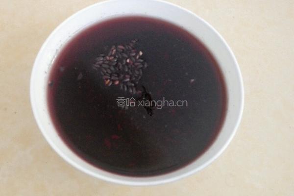黑米饭的做法图解2