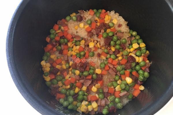 什锦豌豆糯米饭的做法图解11