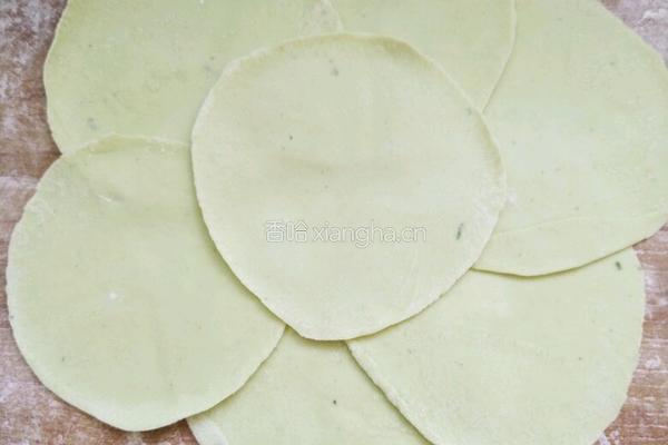 彩色饺子皮的做法图解9