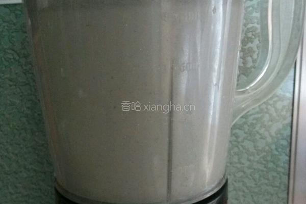 黑芝麻豆浆的做法图解6