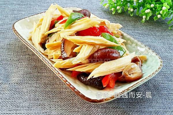 炝锅腐竹的做法图解16