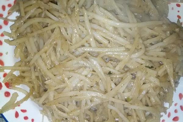孜然土豆丝的做法图解4