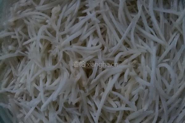 孜然土豆丝的做法图解2