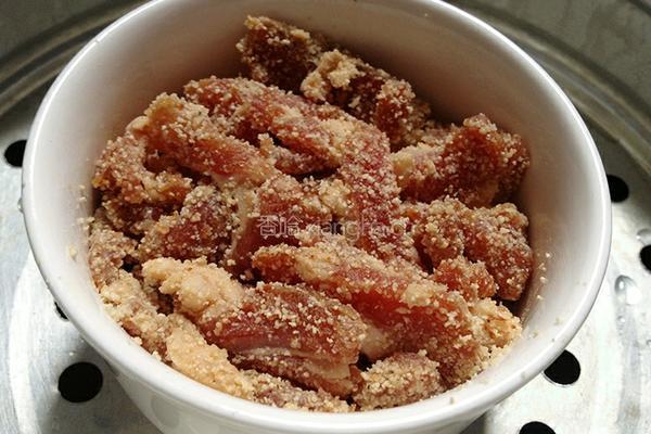 米粉蒸肉的做法图解5