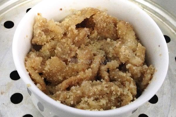 米粉蒸肉的做法图解7