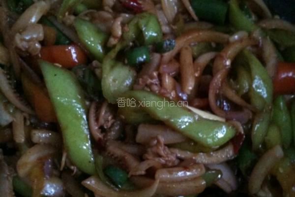 火爆鱿鱼的做法图解12