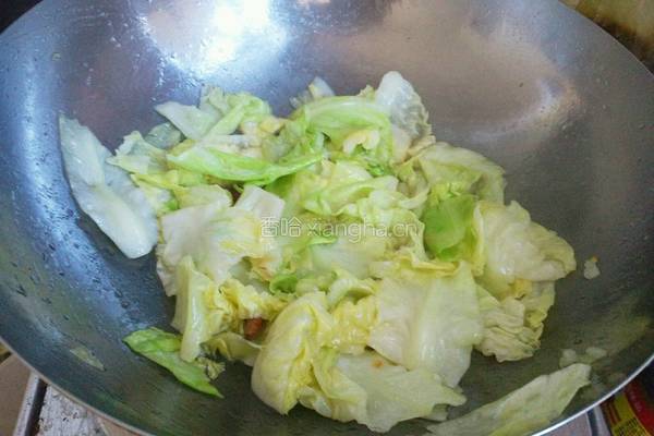 醋溜包菜的做法图解8
