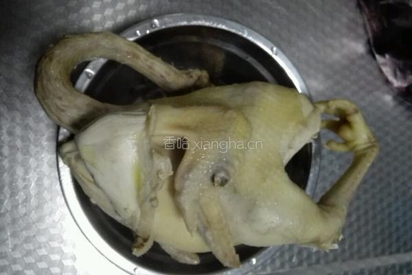 白斩鸡的做法图解4