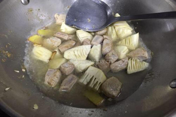 竹笋红烧肉的做法图解8