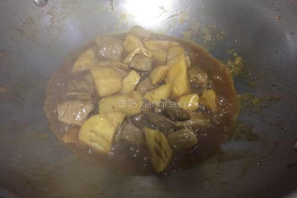 竹笋红烧肉的做法图解11