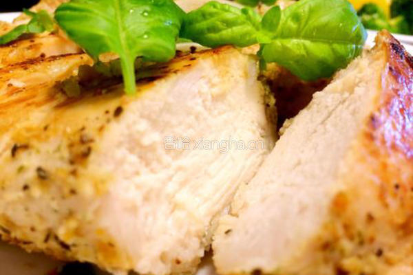 烤鸡胸肉的做法图解8