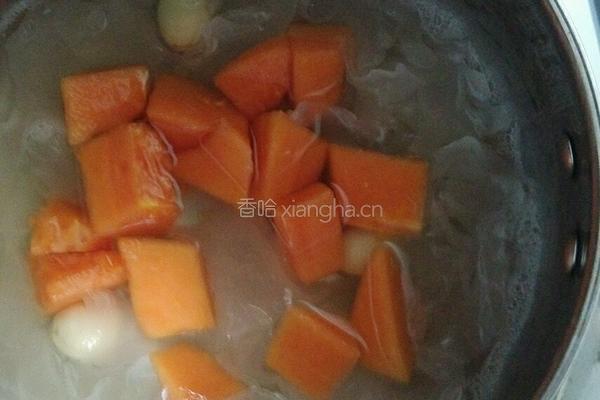 木瓜银耳莲子汤的做法图解5